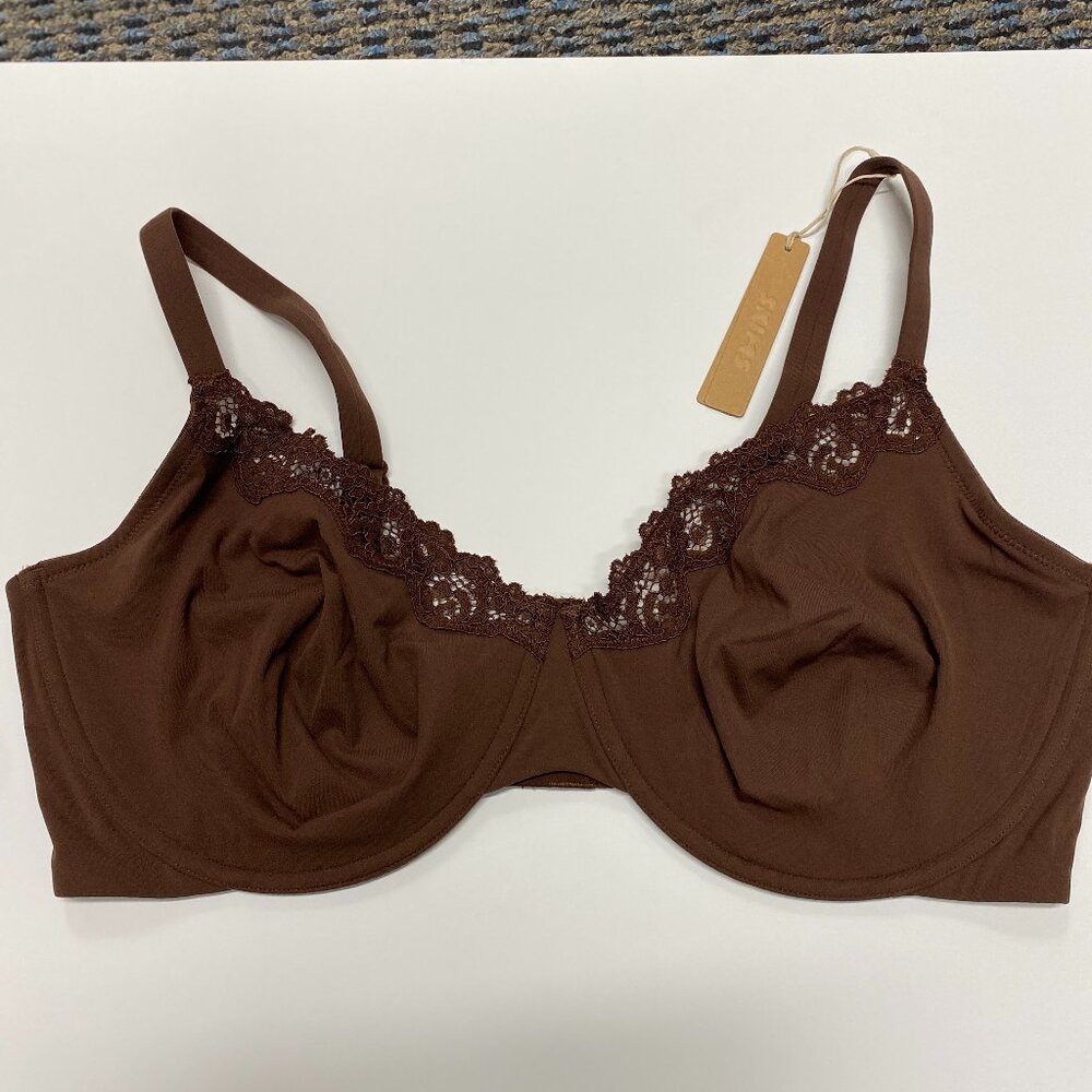 NEW! SKIMS Fits Everybody Lace Underwire Bra Size Multiple Sizes - Picture 4 of 4